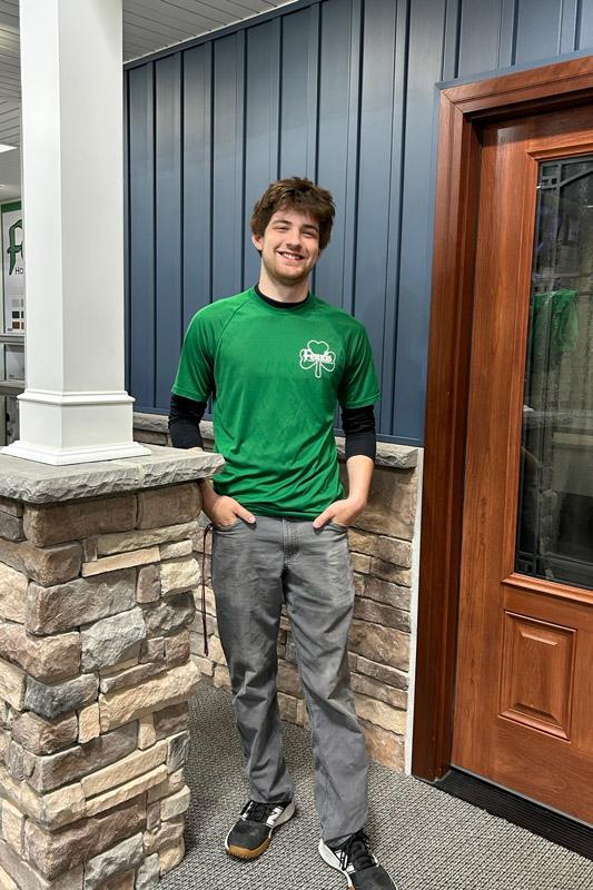 Micheal Abbott, the warehouse associate at Ferris Home Improvements in Newark, DE