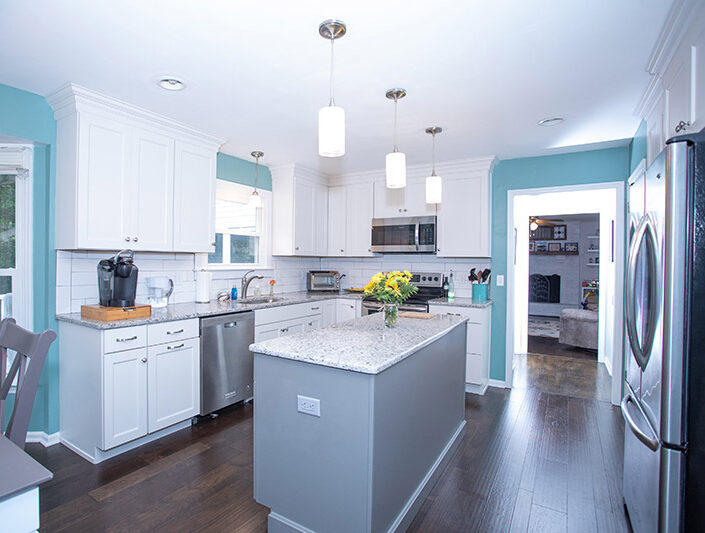remodeled kitchen