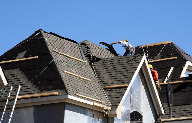 roof under construction