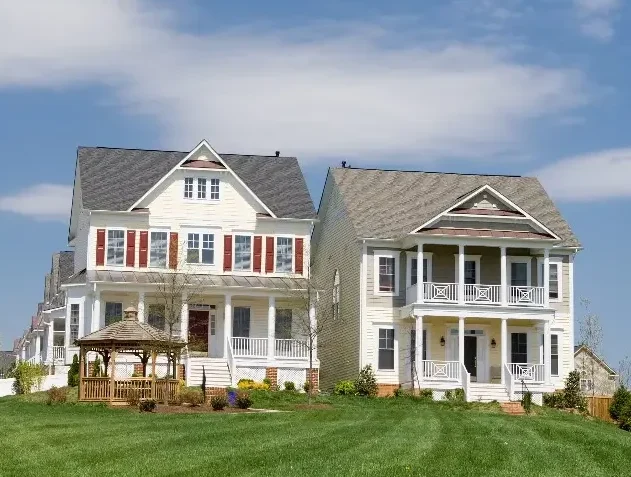Pretty homes in Maryland suburbs